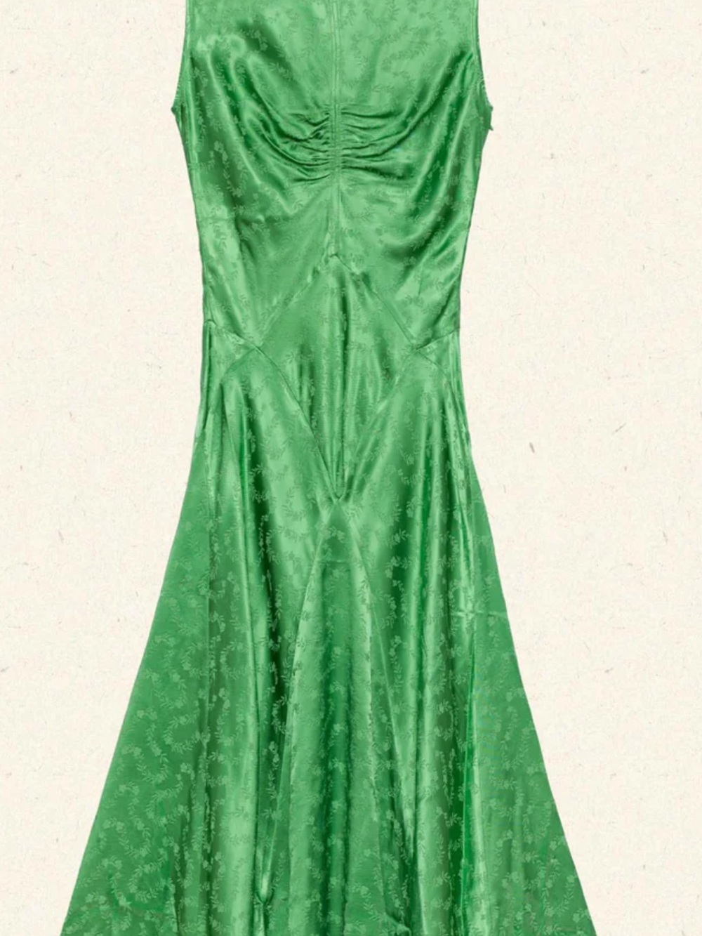 NWT Doen Ginette Dress Verdent Green Sleeveless Maxi Dress - Picture 4 of 5